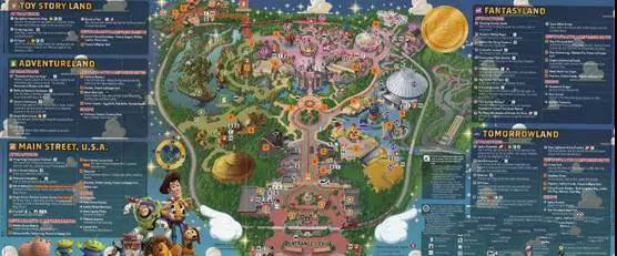 关于主题公园导览图设计要素，设计师有话说！