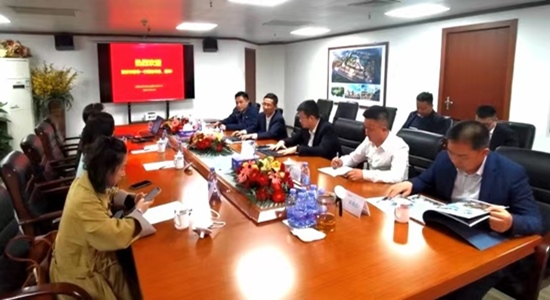 集团快讯 | 雅安市名山区领导莅临人生就是搏官网参观考察